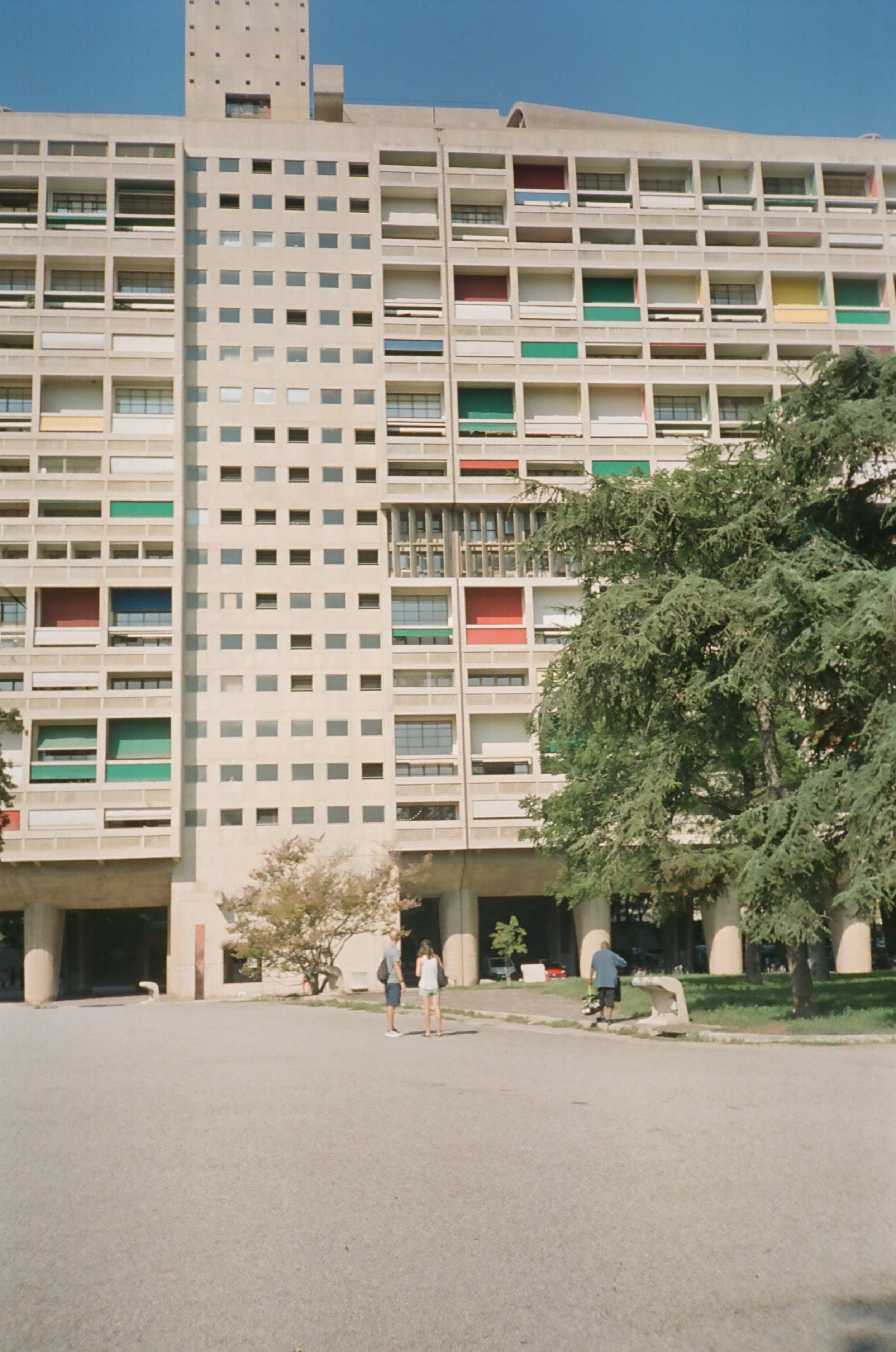 Cité radieuse. Marseille, France.