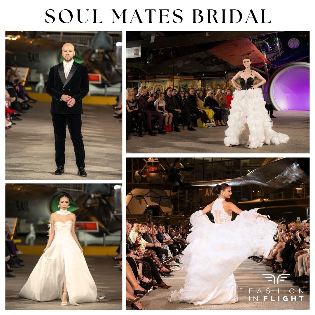 Showcasing boutique Soul Mates Bridal on Saturday, November 2nd at The Museum of Flight.

Soul Mates Social Media:
Website: www.soulmatesbridal.com
Instagram: @soulmatesbridal 

Images by @danwebbphotography &amp; @sean.faber
Hair Stylist: @garymanue