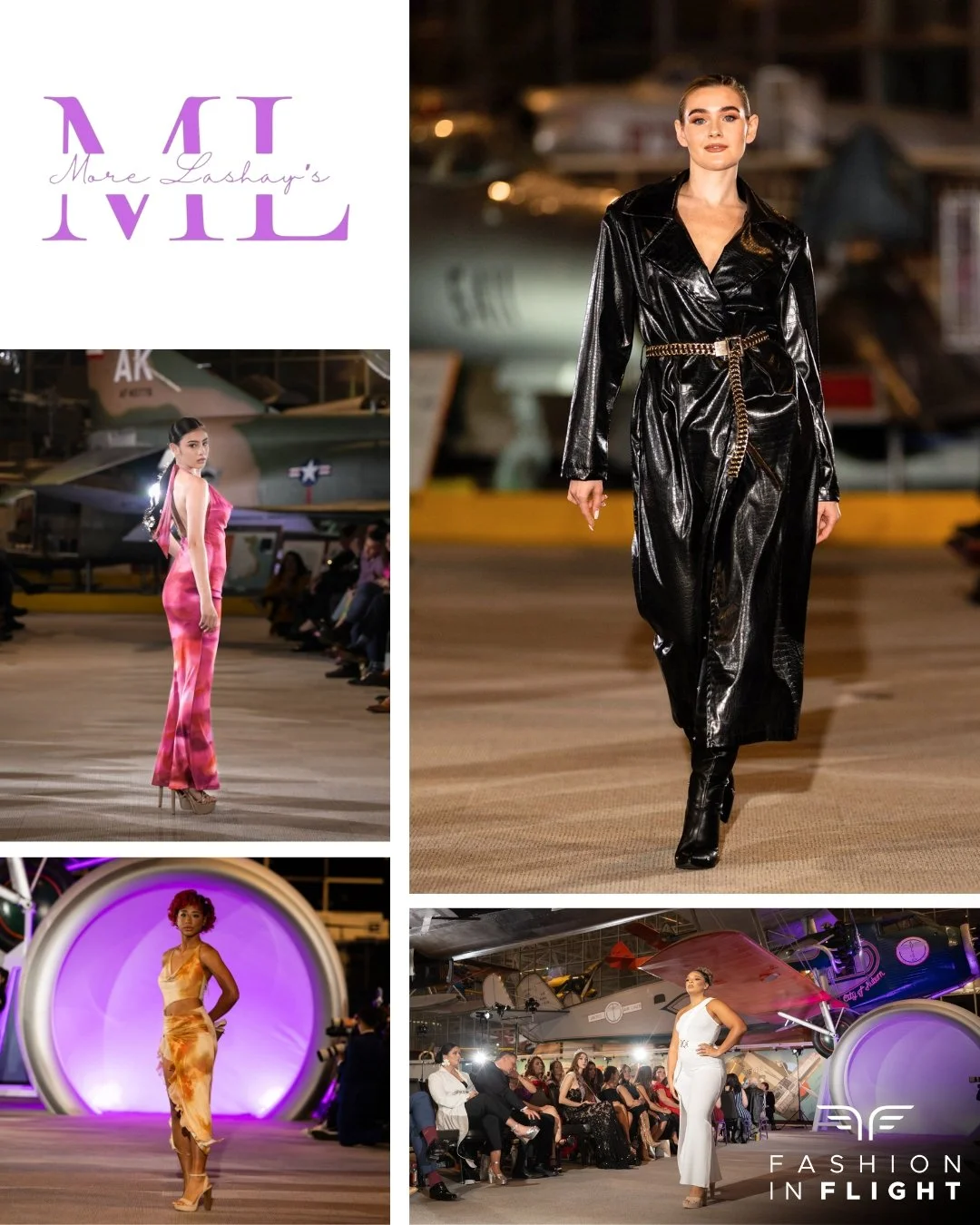 More Lashay's collection from Fashion in Flight on Saturday, November 8th.

Photo Credit:
Designer: @morelashays 
Model: @jessbclarke @mariia__melnyk_7 @ciera.west 
Hair &amp; Makeup: @garymanuel 
Photographer: @danwebbphotography @identitycrisis.stu