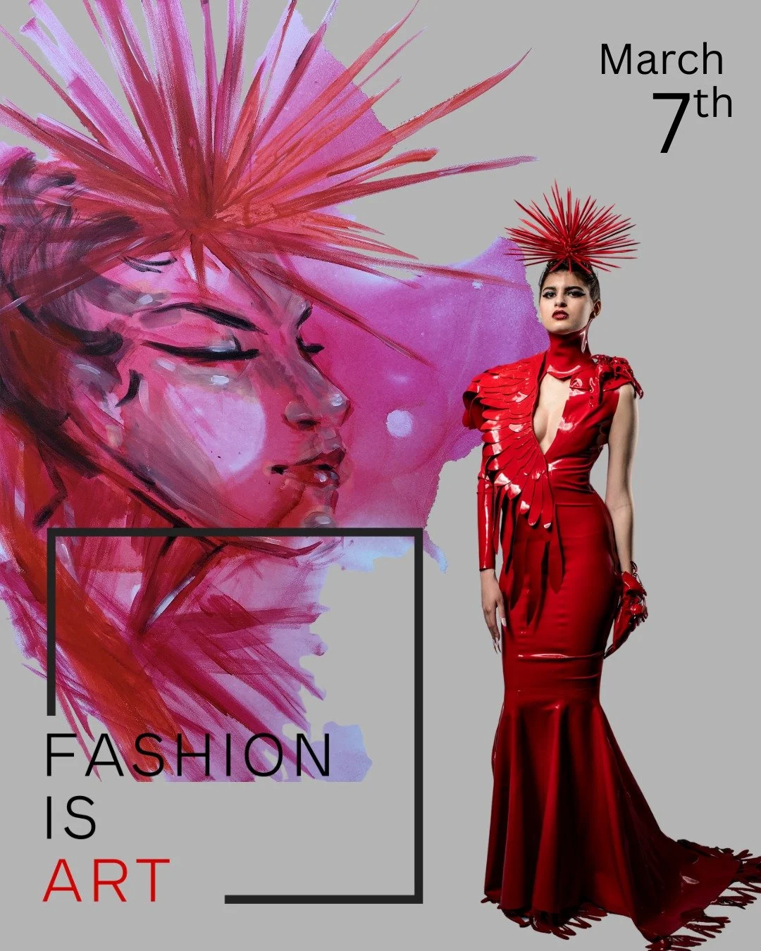 Fashion is ART showcases fashion designers and their unique skills as a form of artistic expression. This is a non-traditional fashion show and can be viewed as a &ldquo;fashion art happening&rdquo; where we will display the garments in unique ways t