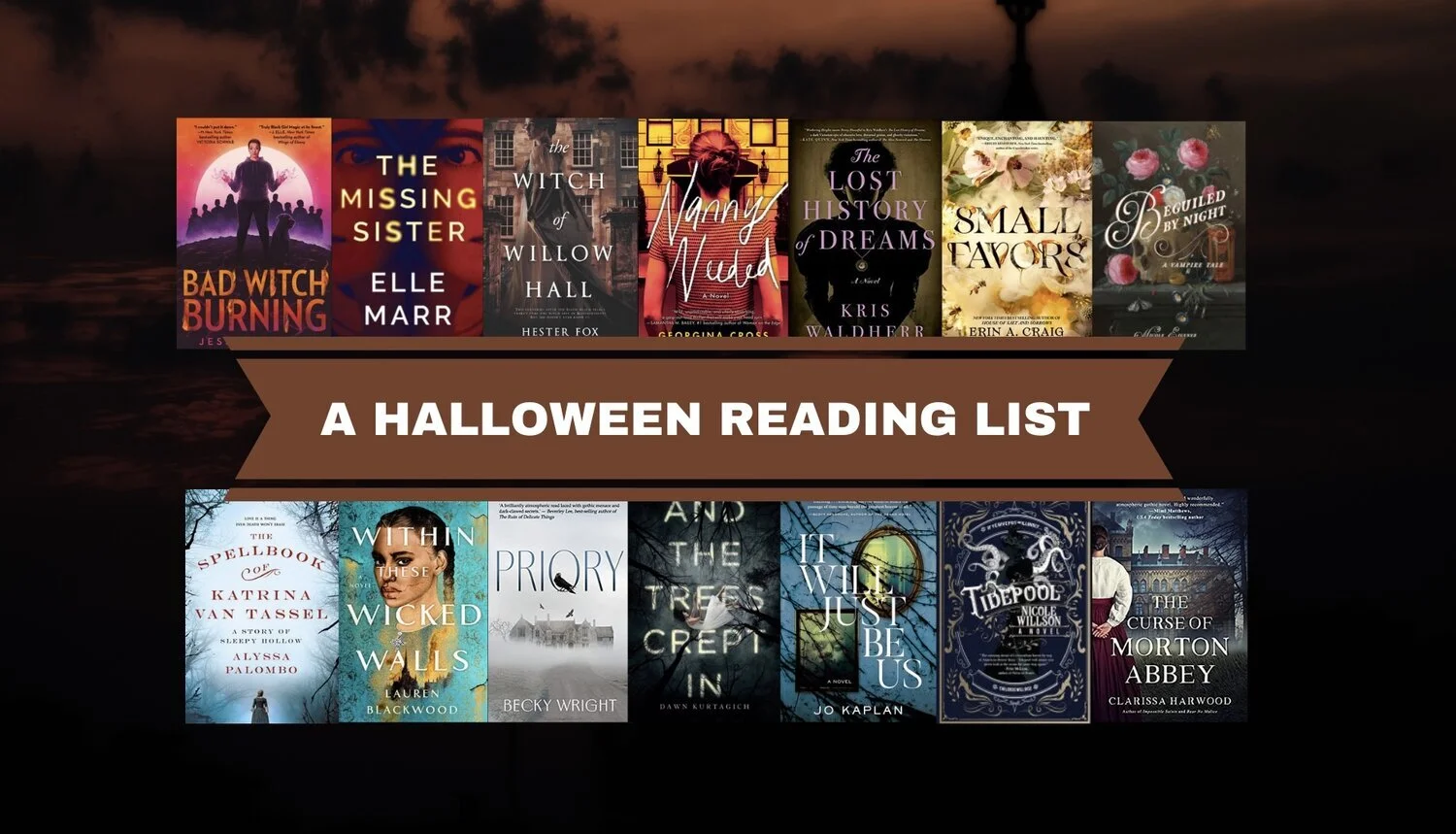 A HALLOWEEN READING LIST