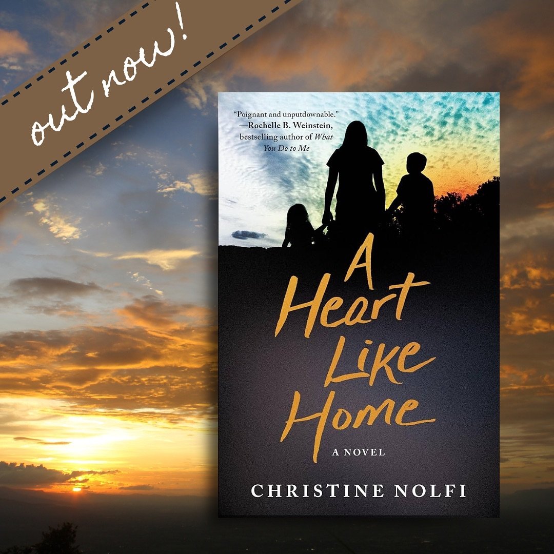 ✨Happy Release Day✨to my friend and fellow Blue Sky Book Chat author, @christinenolfi (Christine Nolfi) and A HEART LIKE HOME! As an adoptive mother, Christine brings her firsthand experience with all the emotions of building a family to this heartfe