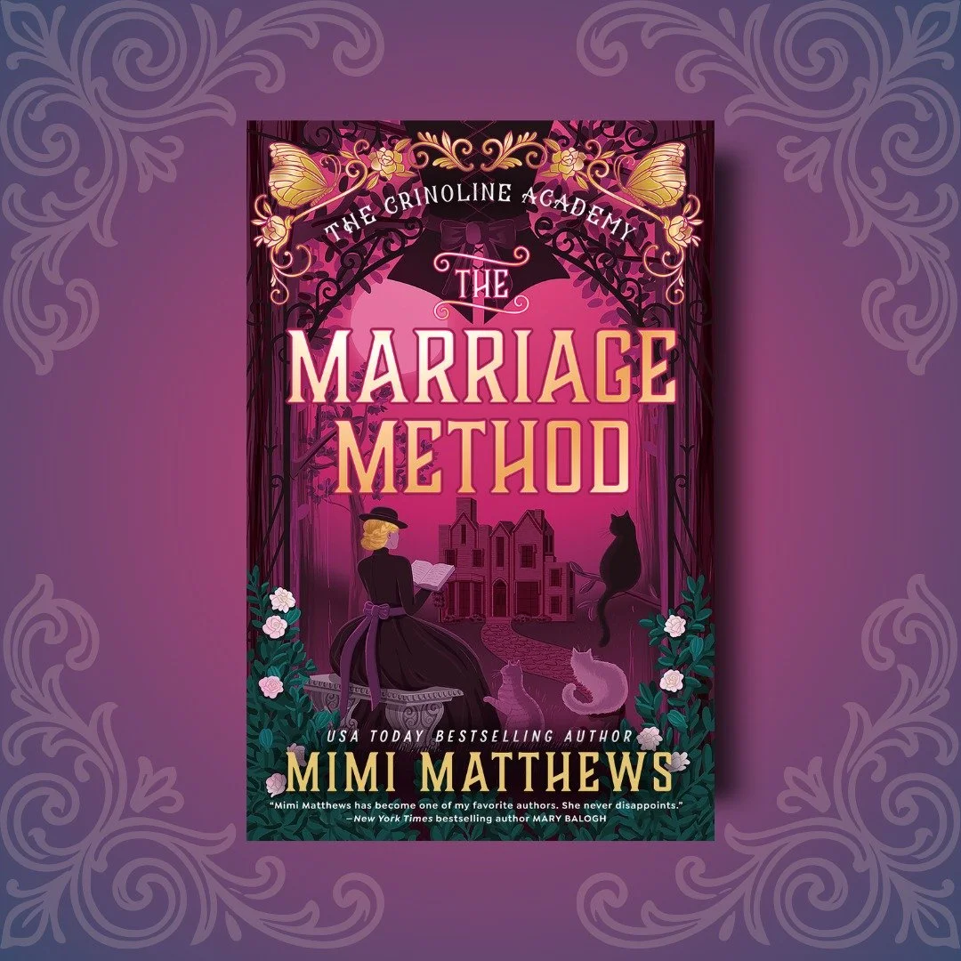 ✨It's New Release Tuesday✨and I only have one recommendation today, but it's a good one!

THE MARRIAGE METHOD by @mimimatthewsesq 

In her latest addition to the Crinoline Academy series, the adventures of the young women at the Benevolent Academy fo