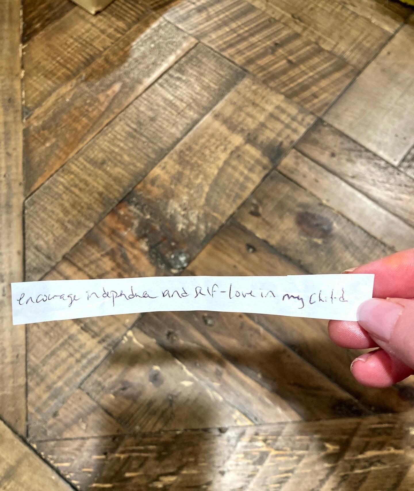 This is how I know magic is real. The night before the Solstice, I prepared my altar for Yule, and wrote out my thirteen intentions/wishes for the New Year. 

I burned one every night, without looking. Those were for the universe to handle.

I opened