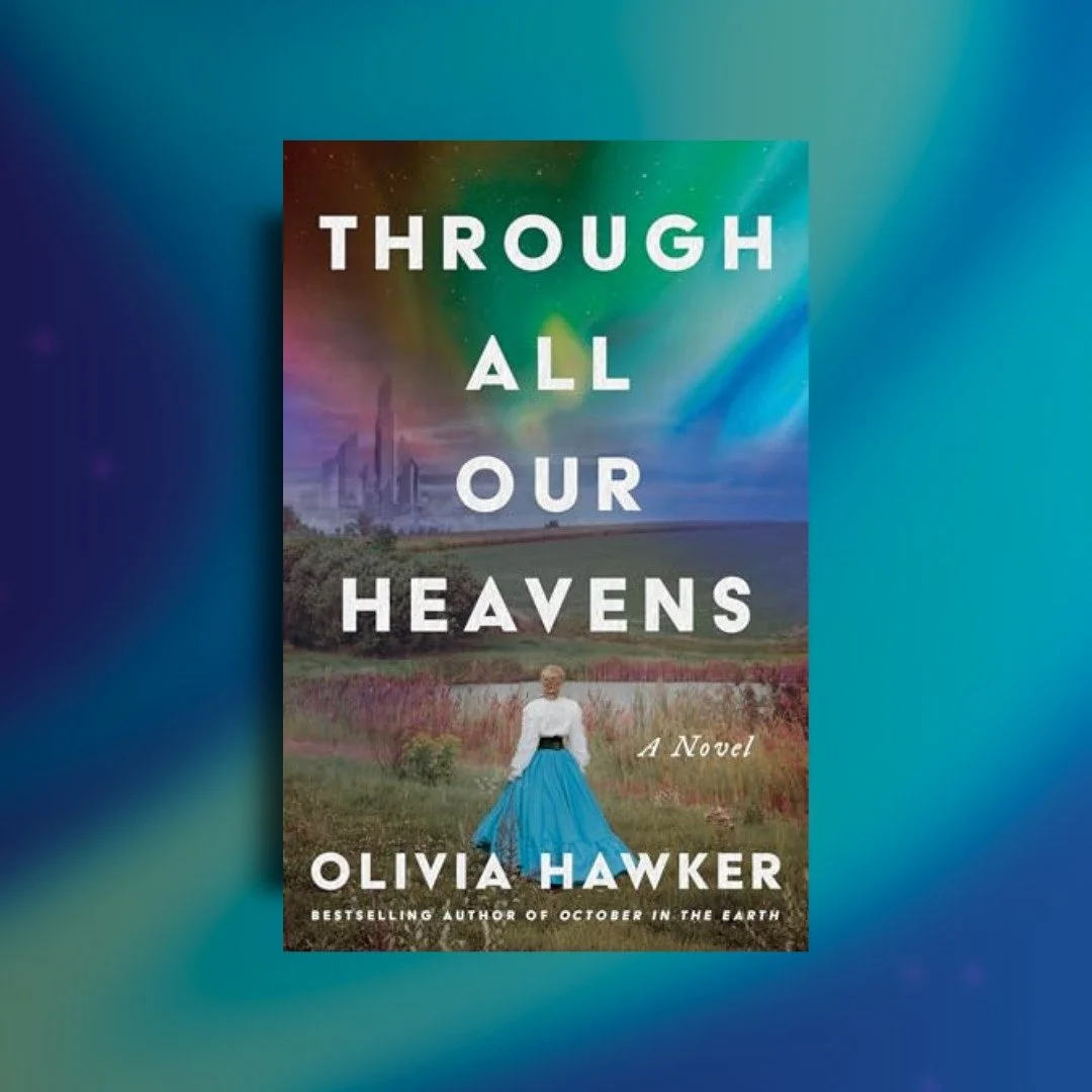 ✨It's New Release Tuesday✨and I'm back with 4 picks for new speculative, gothic, and horror fiction out this week:

THROUGH ALL OUR HEAVENS by @thelibbiegrant (Olivia Hawker)

An art historian makes an extraordinary discovery from the past that may f