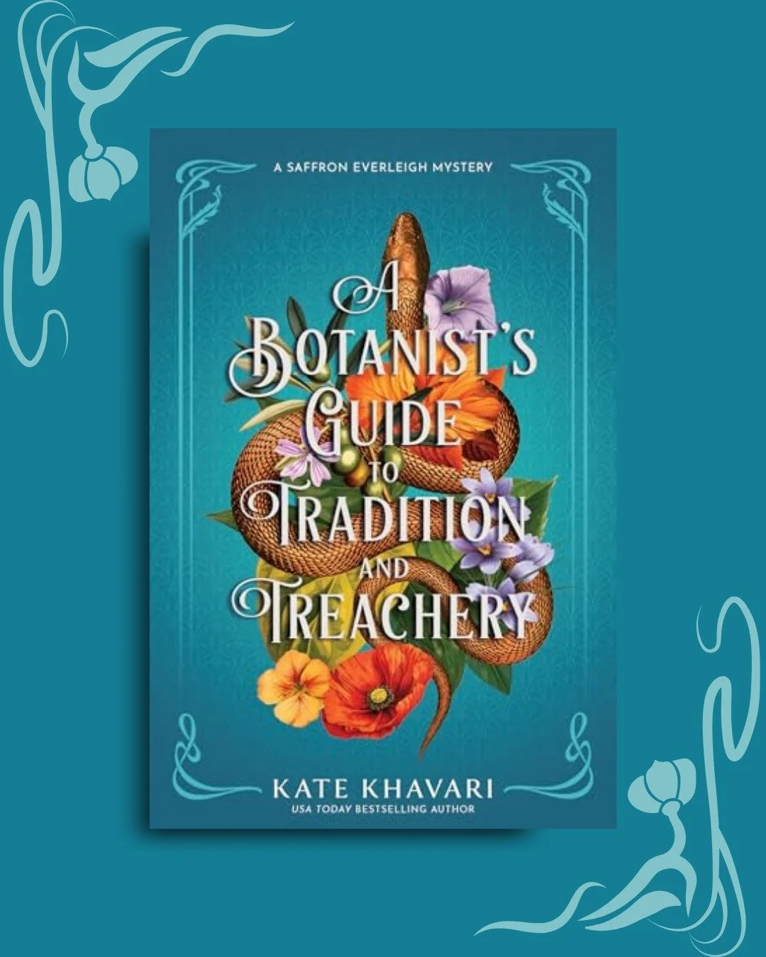 ✨It's New Release Tuesday✨and what a great week for books! Here are my 4 new release picks for horror, gothic, and speculative fiction:

A BOTANIST'S GUIDE TO TRADITION AND TREACHERY by @authorkkhavari 

Brilliant botanist Saffron Everleigh has set s