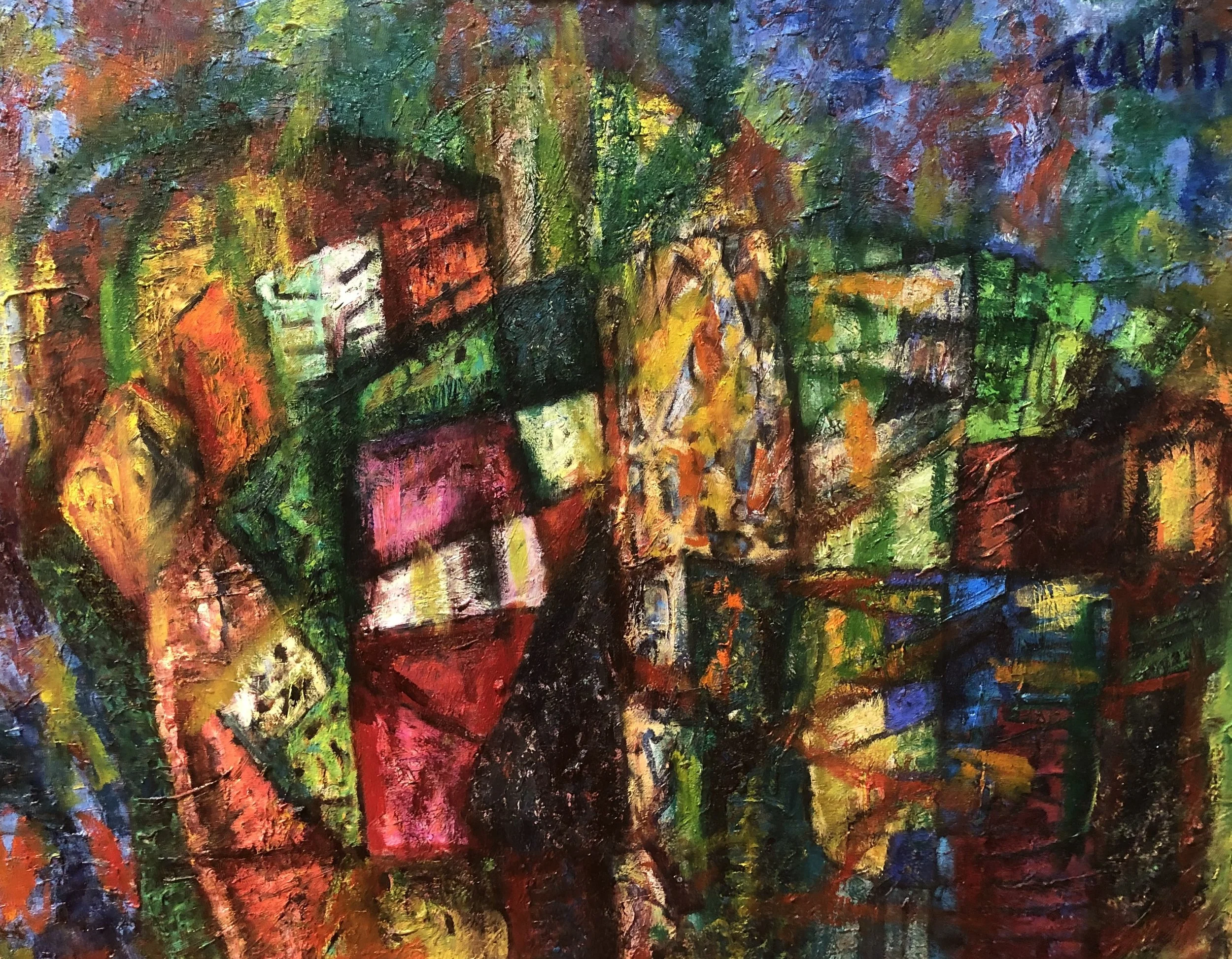 Shadow in the Night, 2025, 38x48