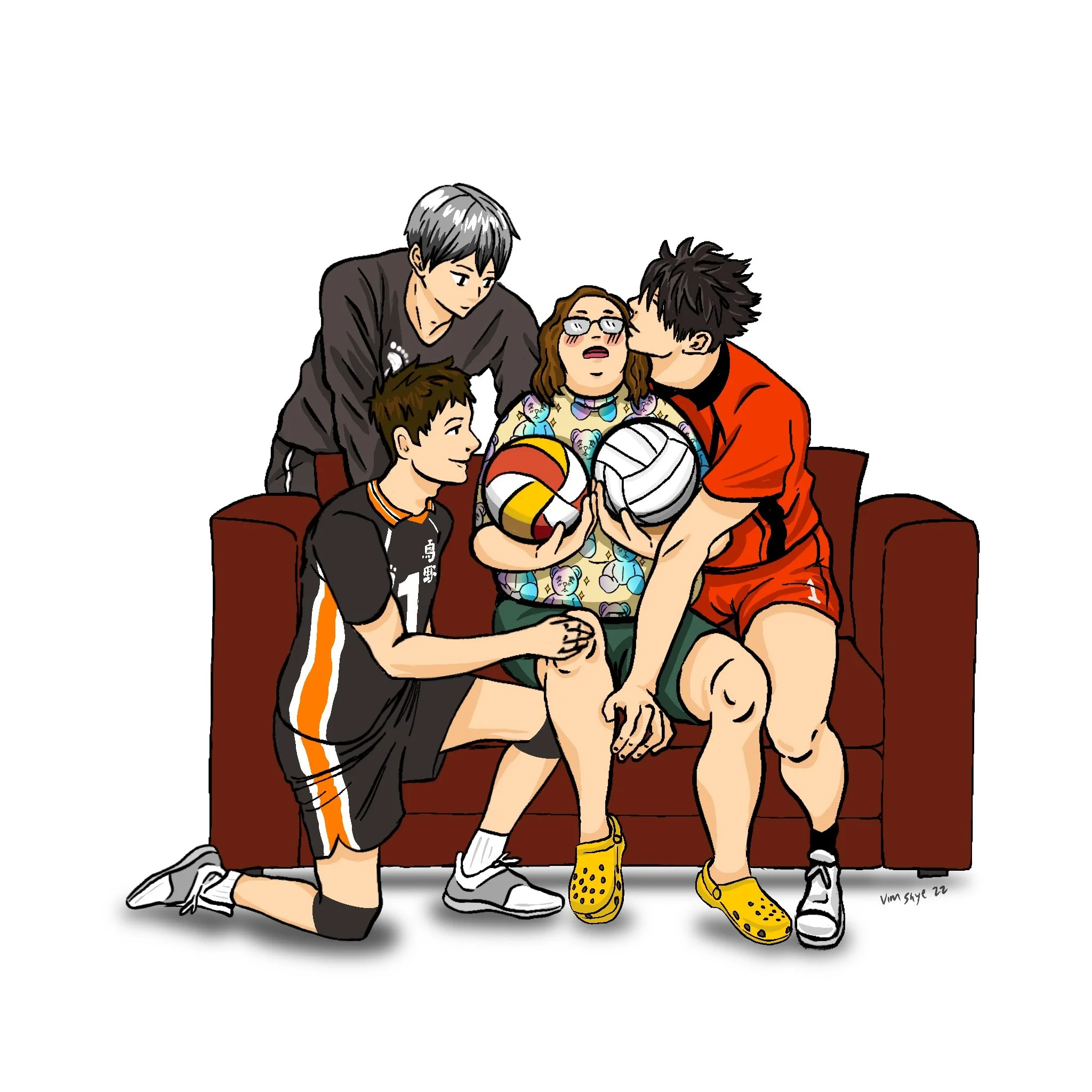 Haikyuu x Angie Commission