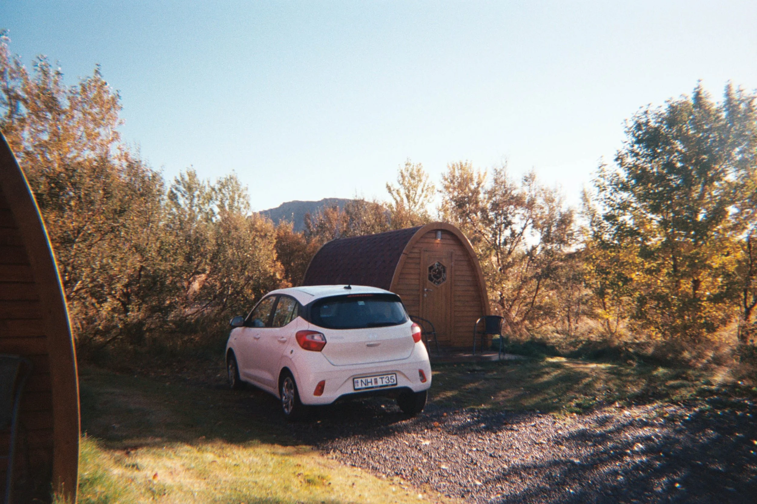 Our Rental Car and Camping Pod.jpg