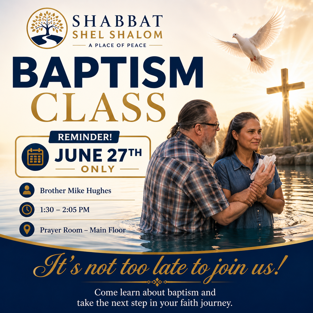 Interested in Learning More About Baptism? 