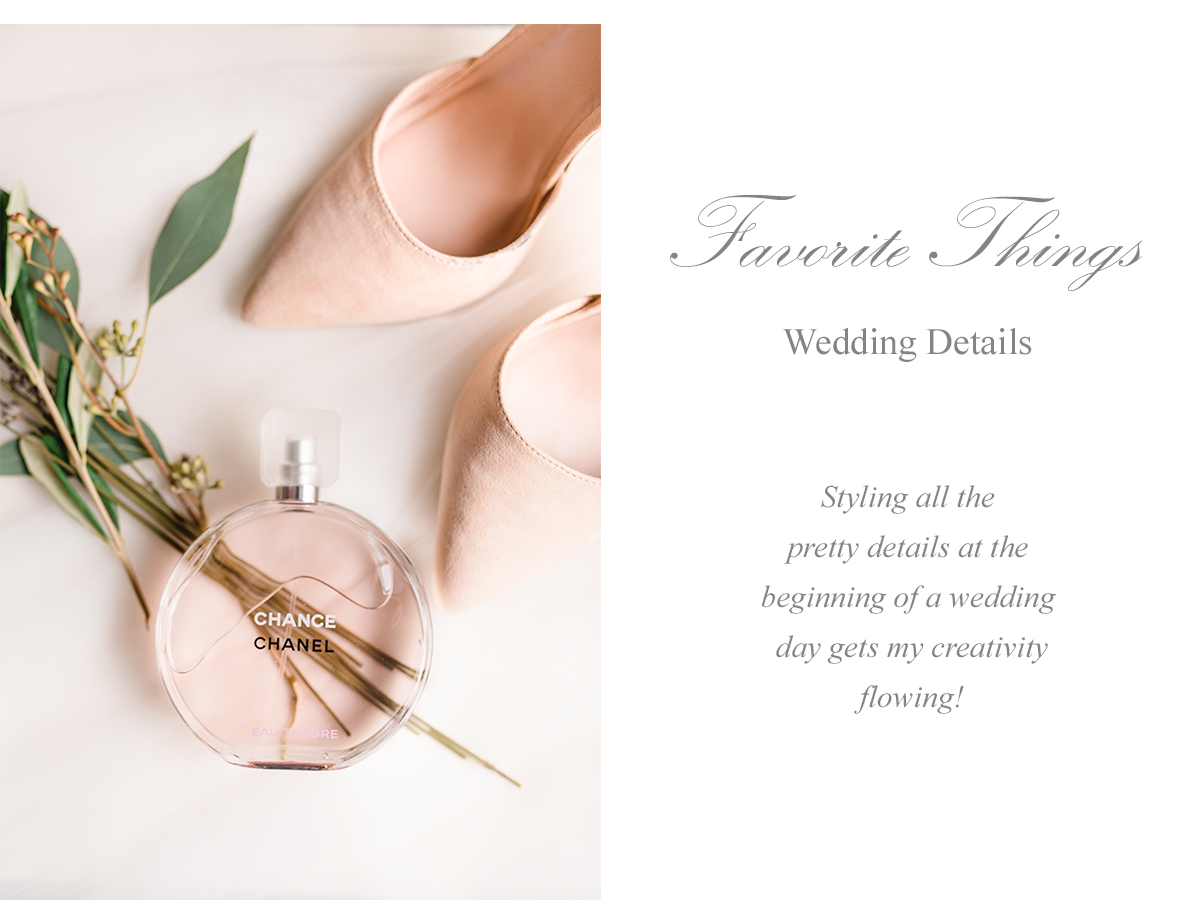 favorite things - niva studios - wedding details