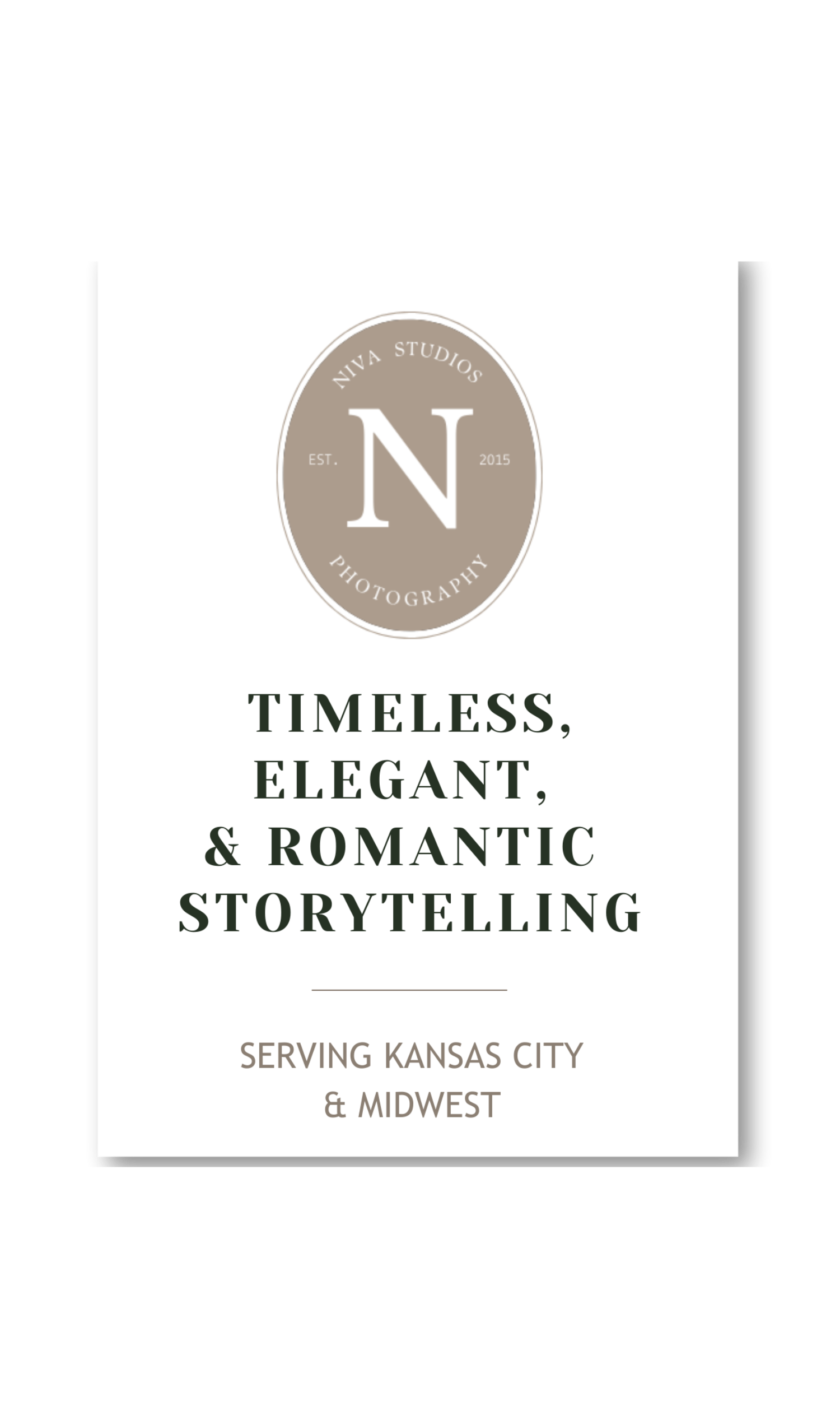 Romantic kansas city story telling that is timeless, romantic, and elegant