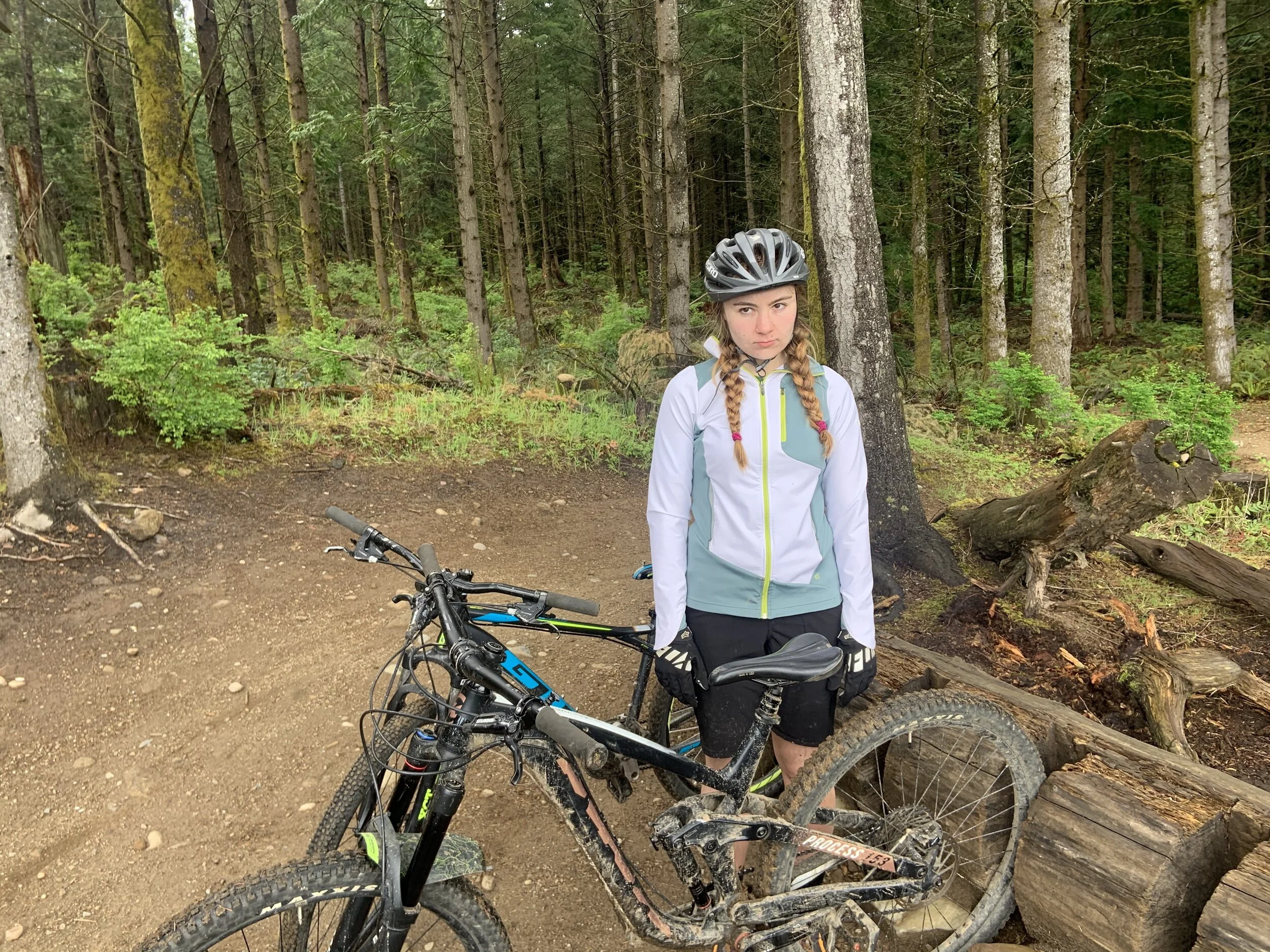 This is the beginning attitude of biking.