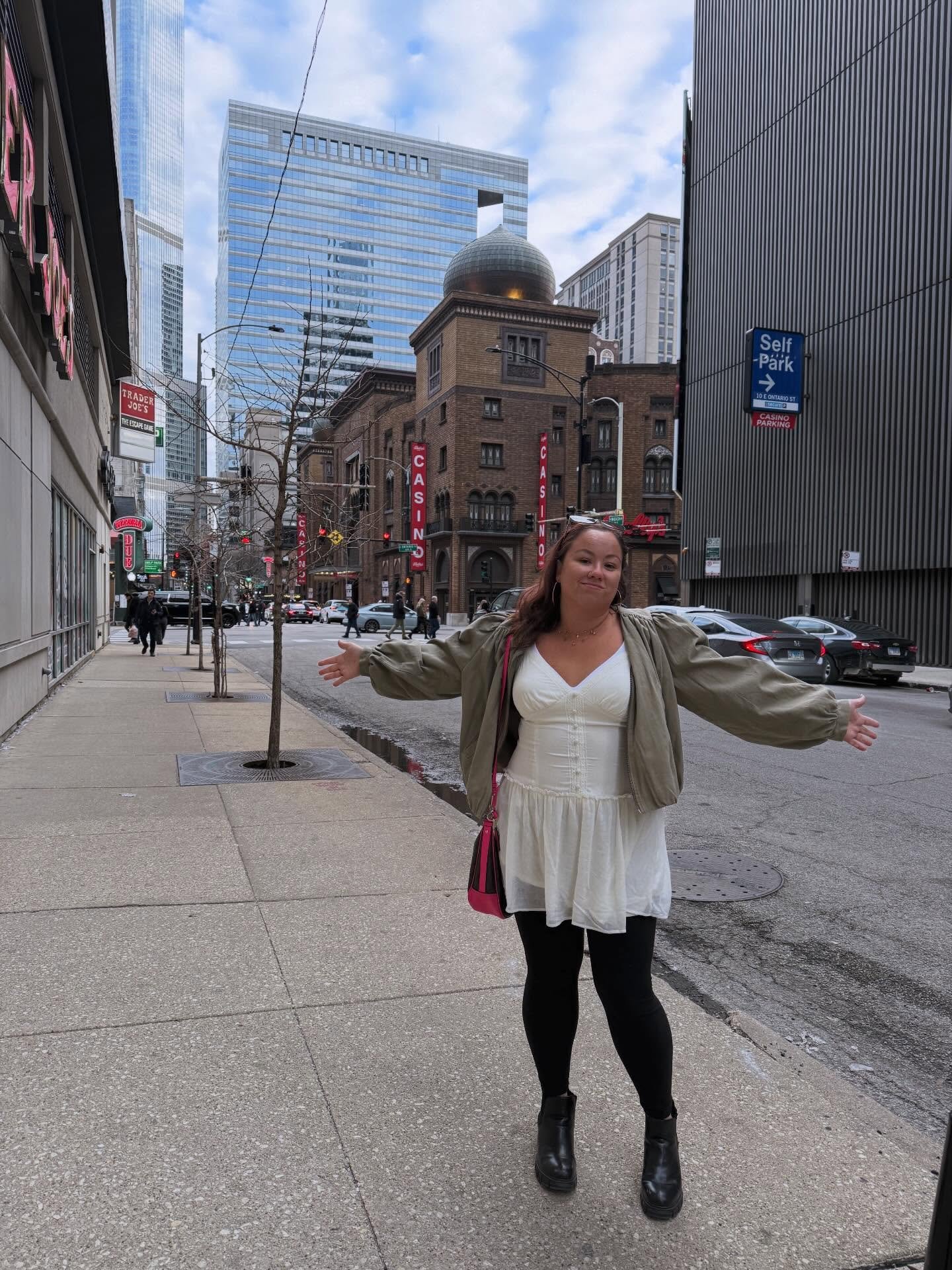 a change of scenery will change your mind 🏙️
.
.
.
.
#chicago
#skydeck 
#cloudgate
#skyline
#roadtrip