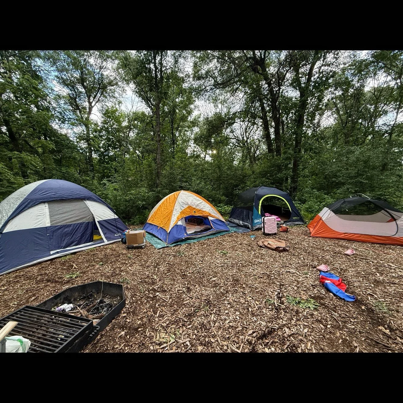 First camping trip of the season 🏕🔦🏞️🔥🥾🎒