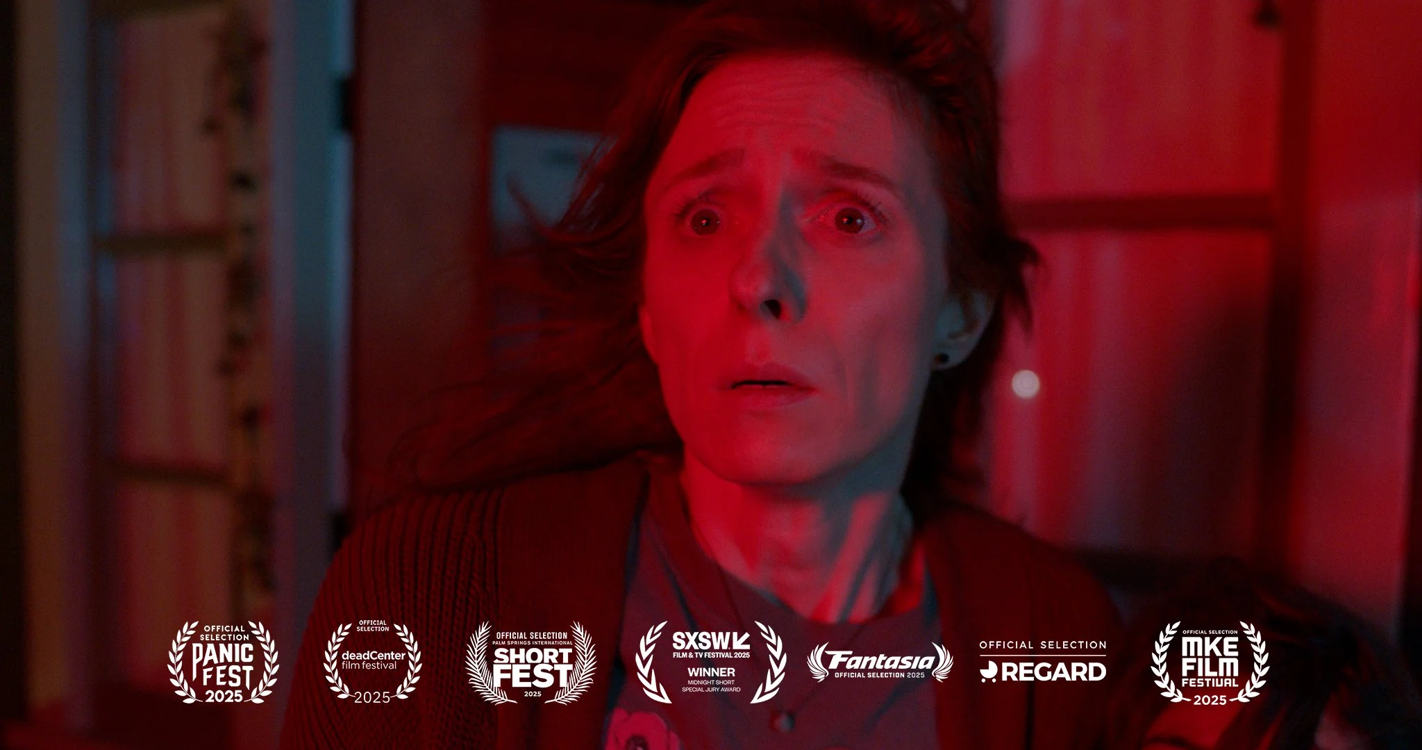 SXSW - Winner: Midnight Short Special Jury Award Fantasia International Film Festival Palm Springs International Festival of Short Films Nashville Film Festival Hollyshorts Film Festival Fantasy FilmFest deadCenter Film Festival REGARD - Sagu