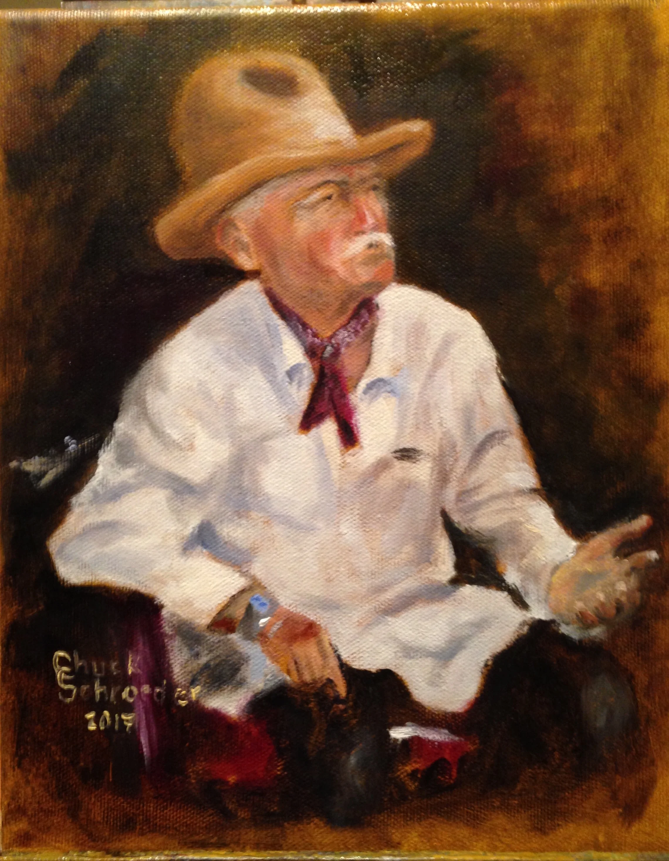 Chuck Schroeder - Papa T tells a story.jpg
