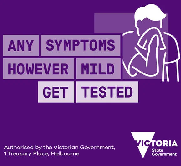 Feeling a bit sick?  Get a test, stay at home, call us if you need something ...