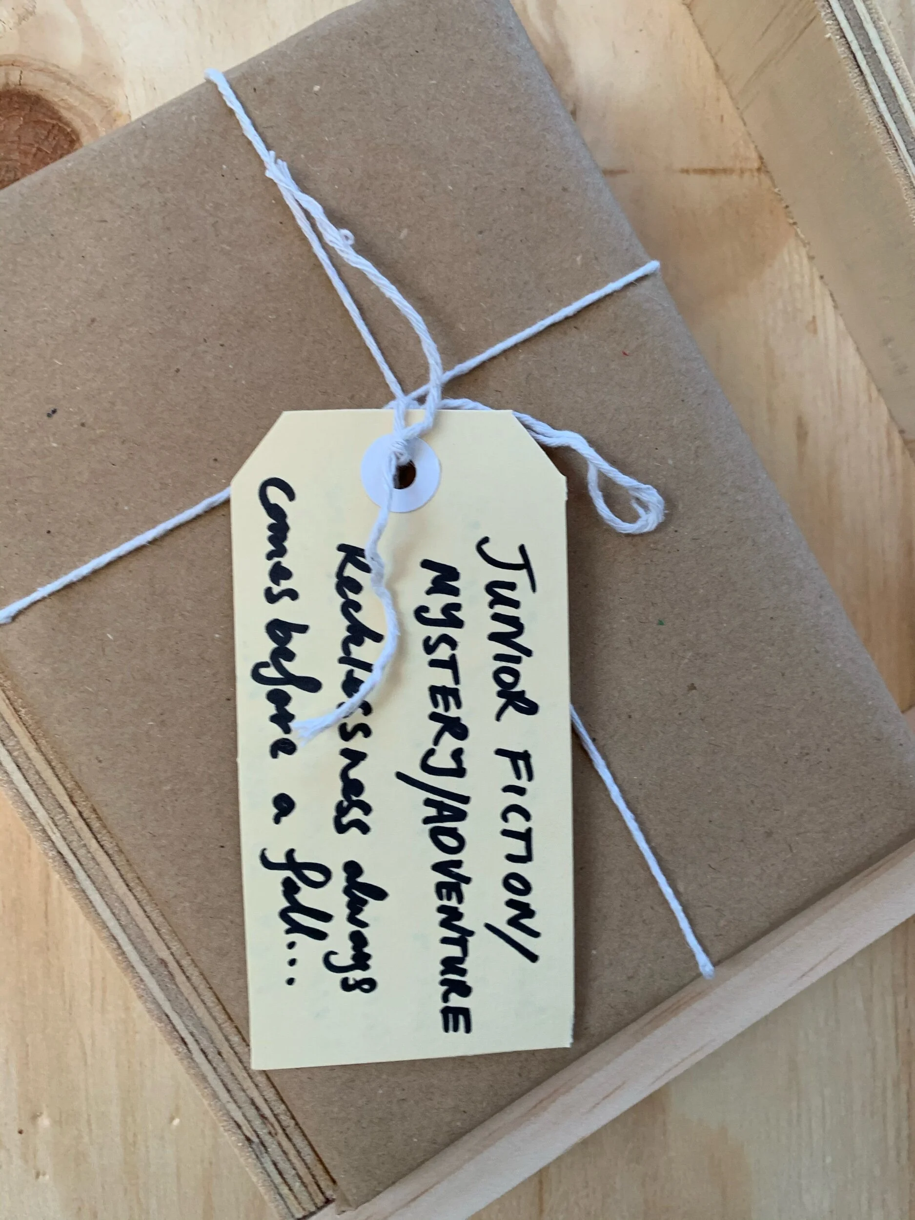 Blind date with a book