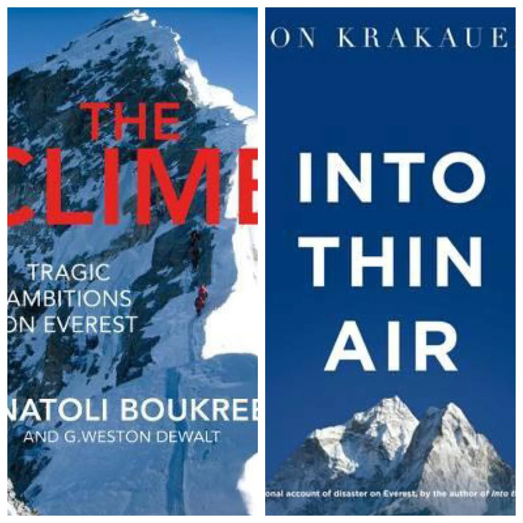 Books pairs for the sporty types - part 1 of 2