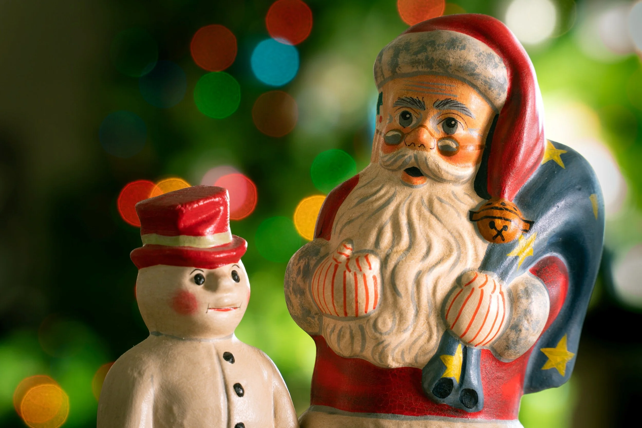 Santa at the Alphington Bowls Club 