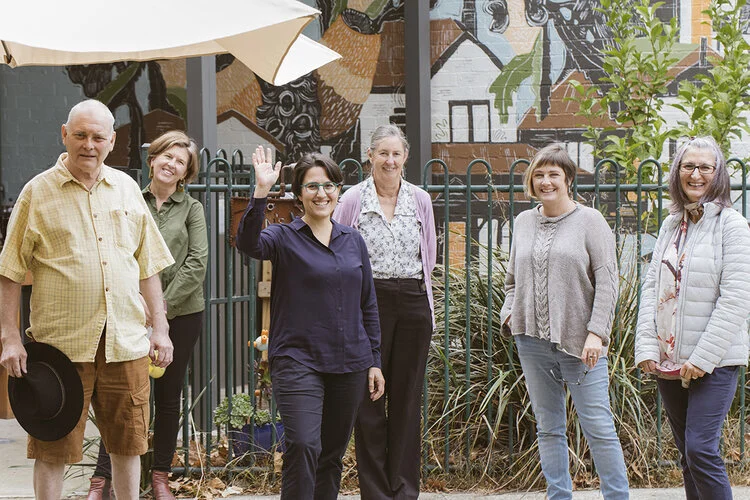 A visit from the mayor