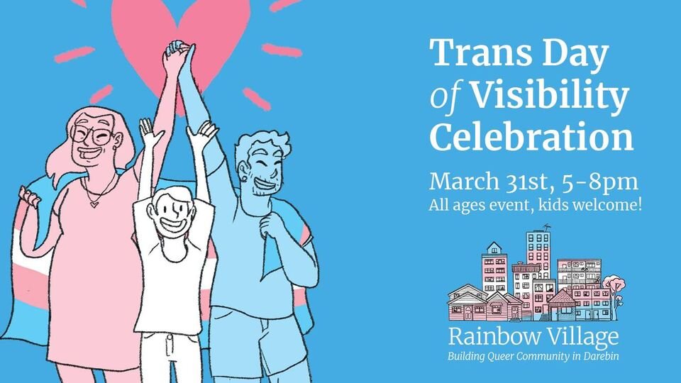 Trans day of visibility celebration