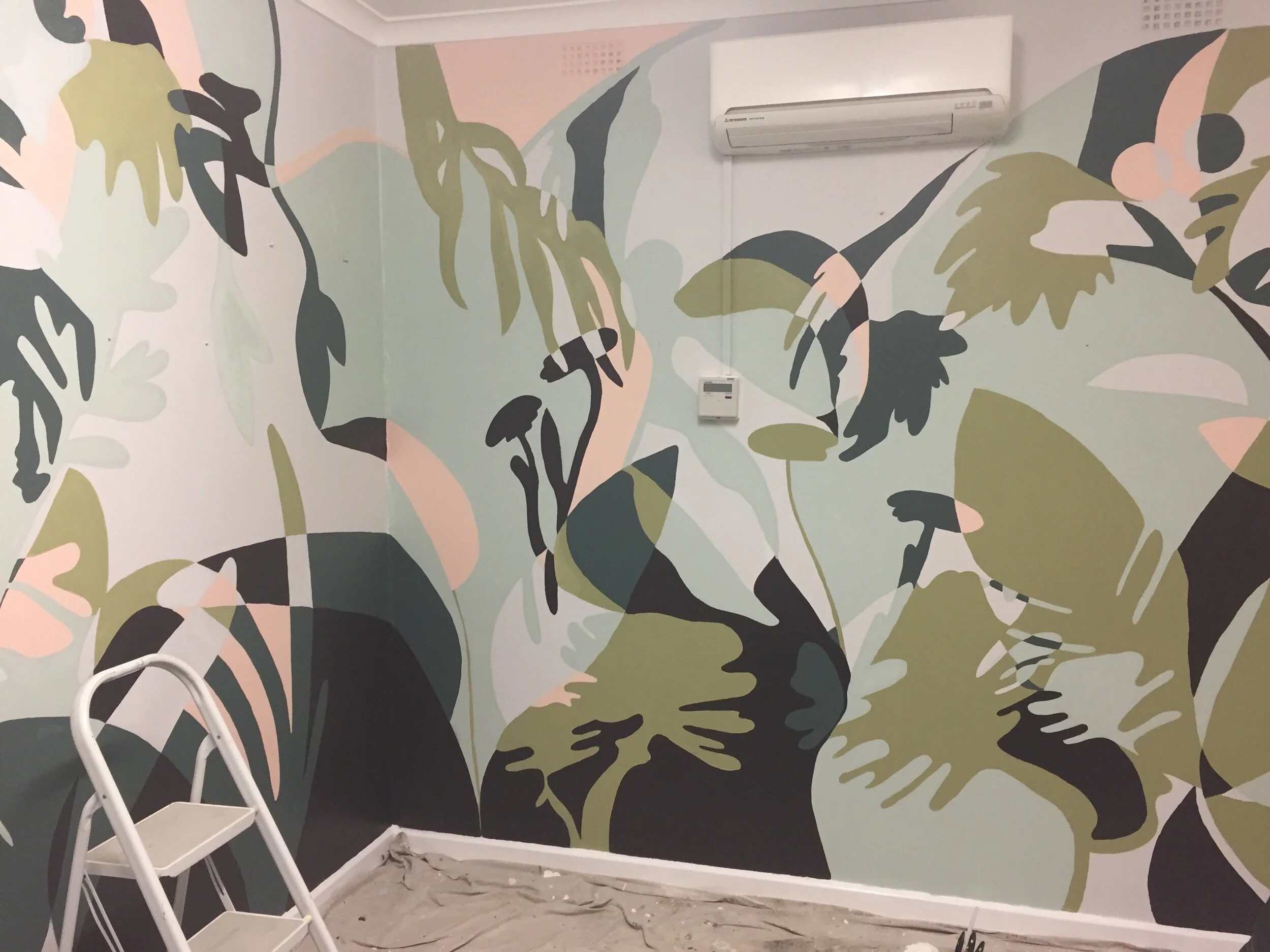 Mural progress