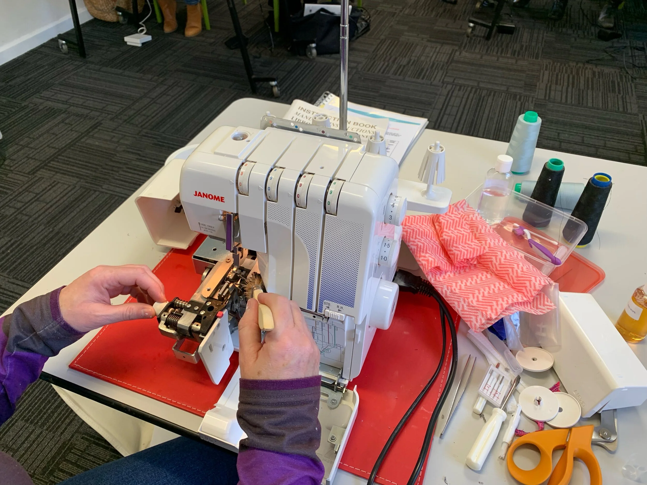 Overlocker maintenance