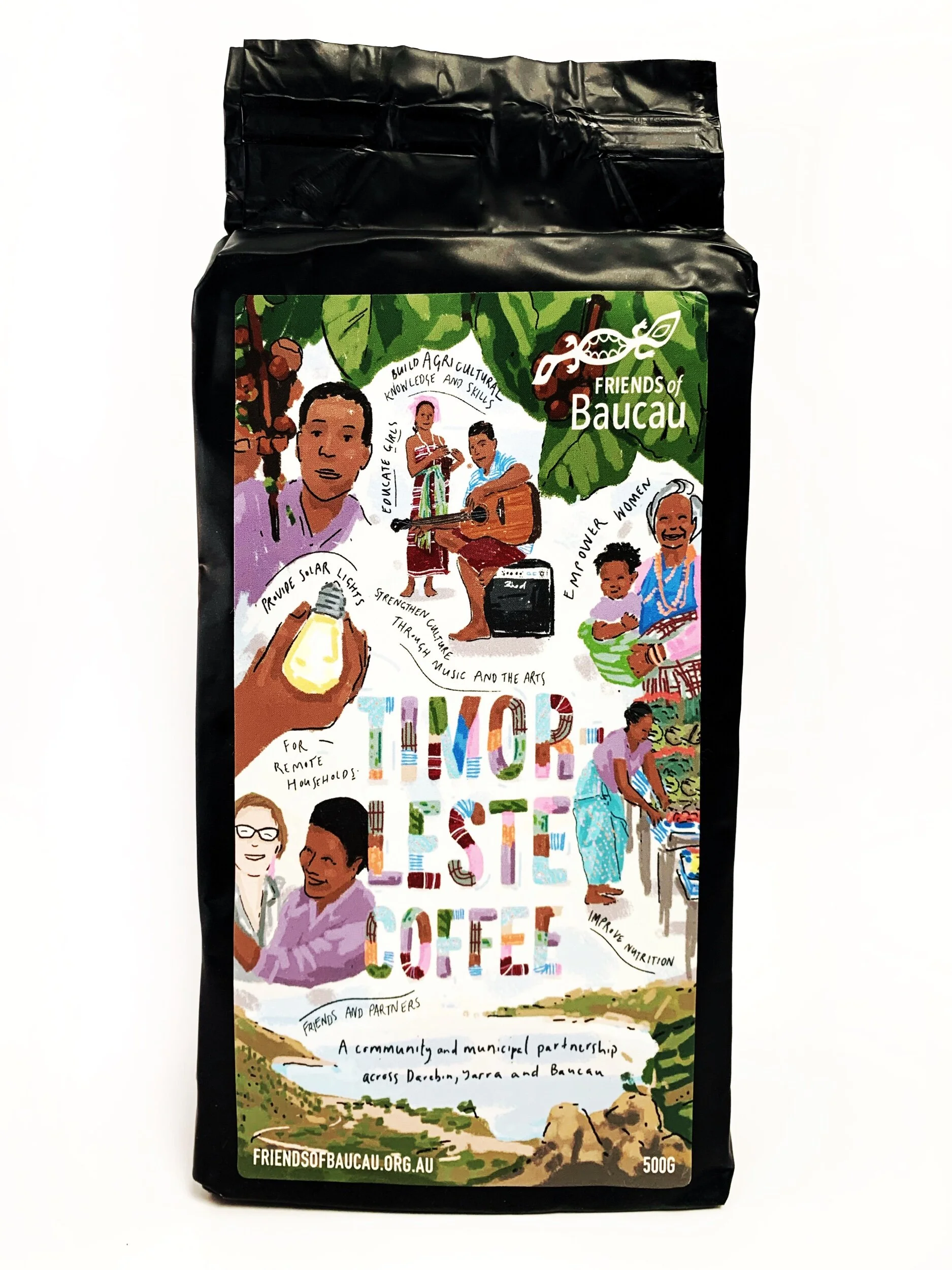 Friends of Baucau coffee