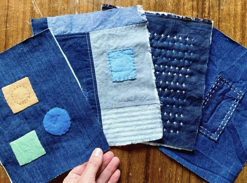 Coming up … visible mending