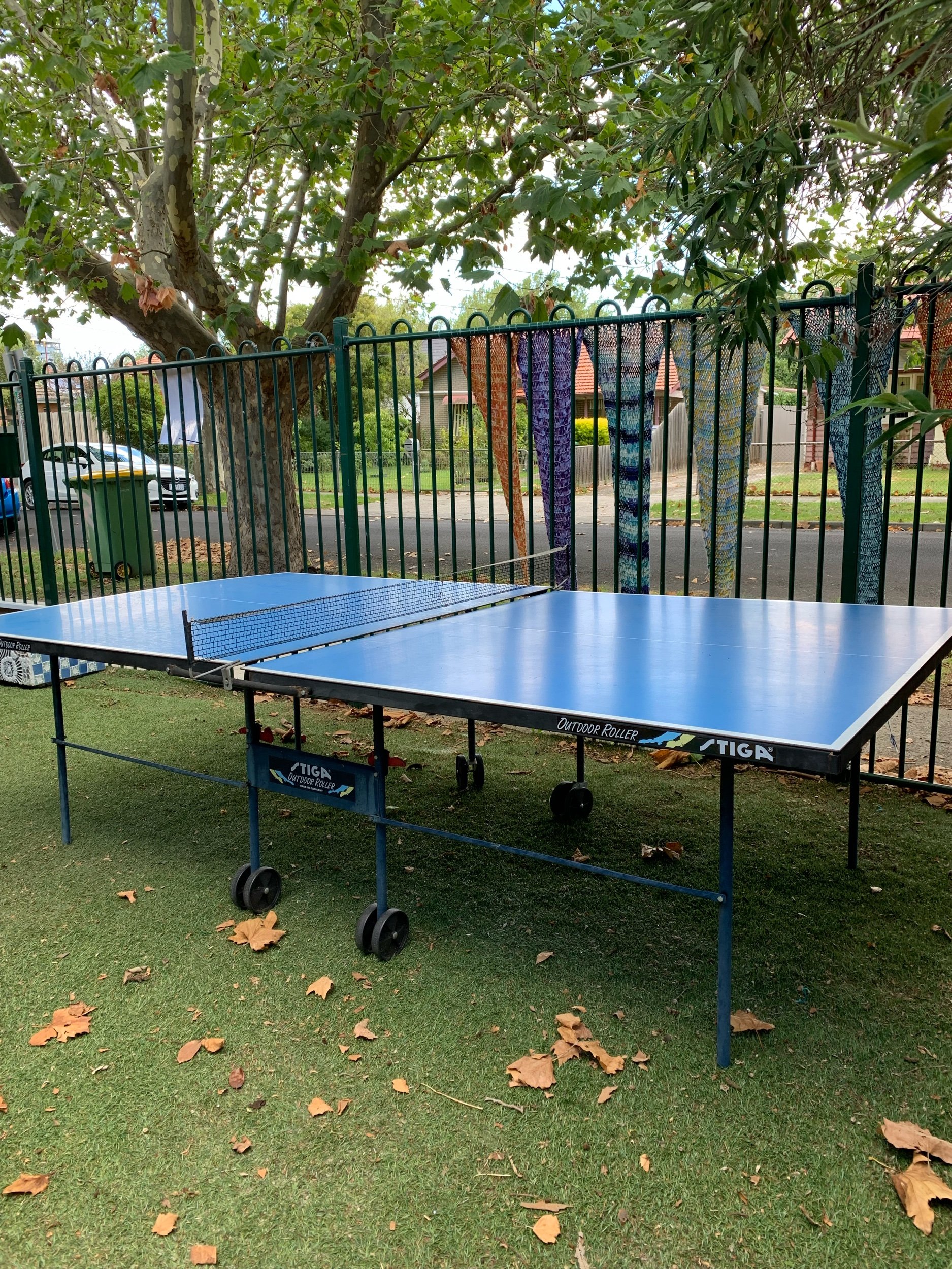 Community and table tennis