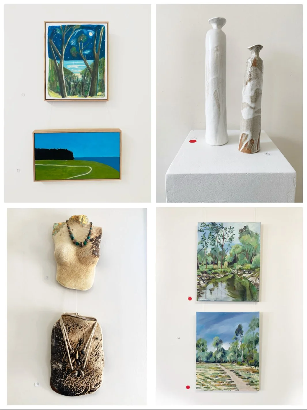 Winter art exhibition