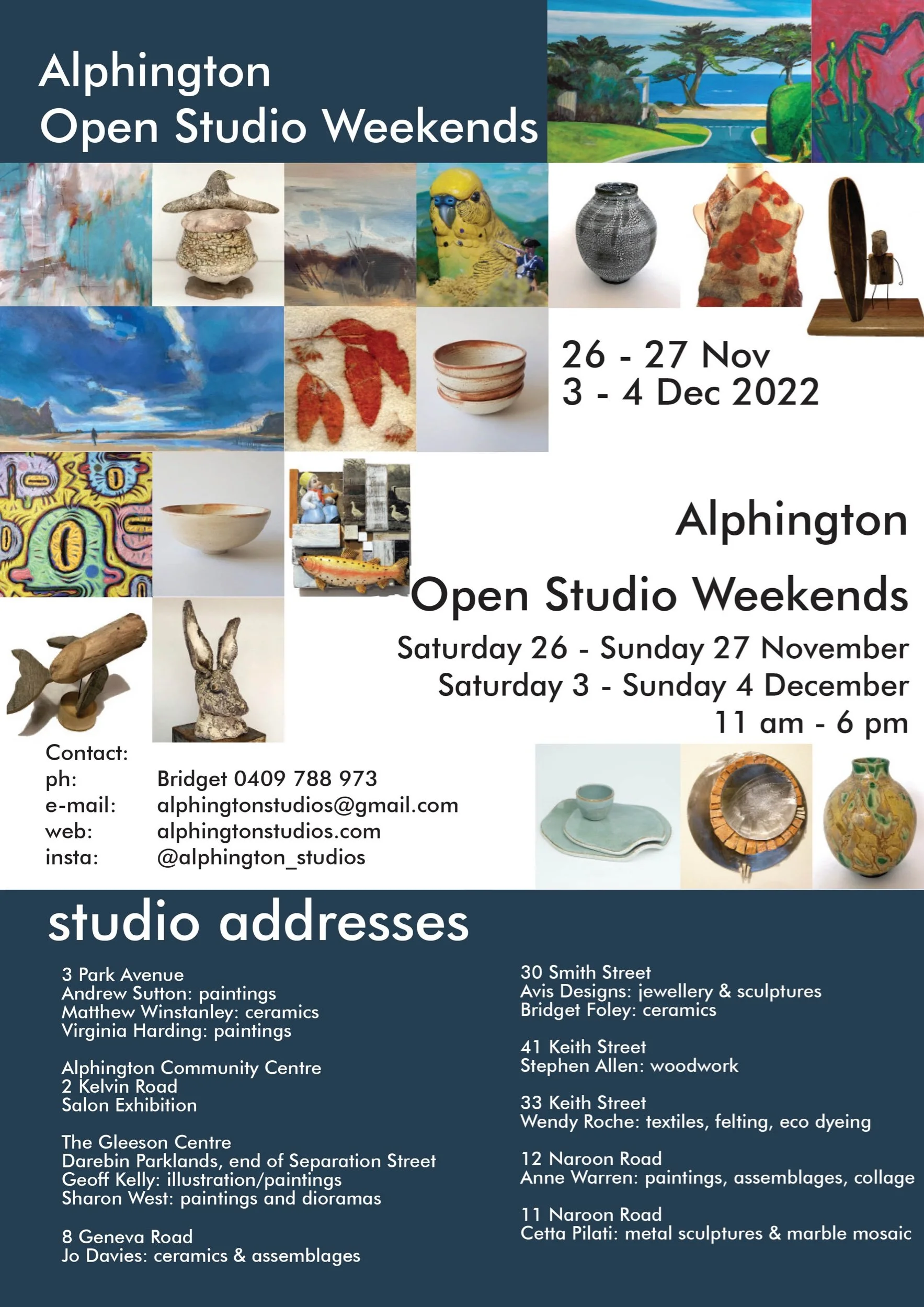 Alphington Open Studios