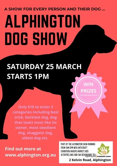 Alphington dog show