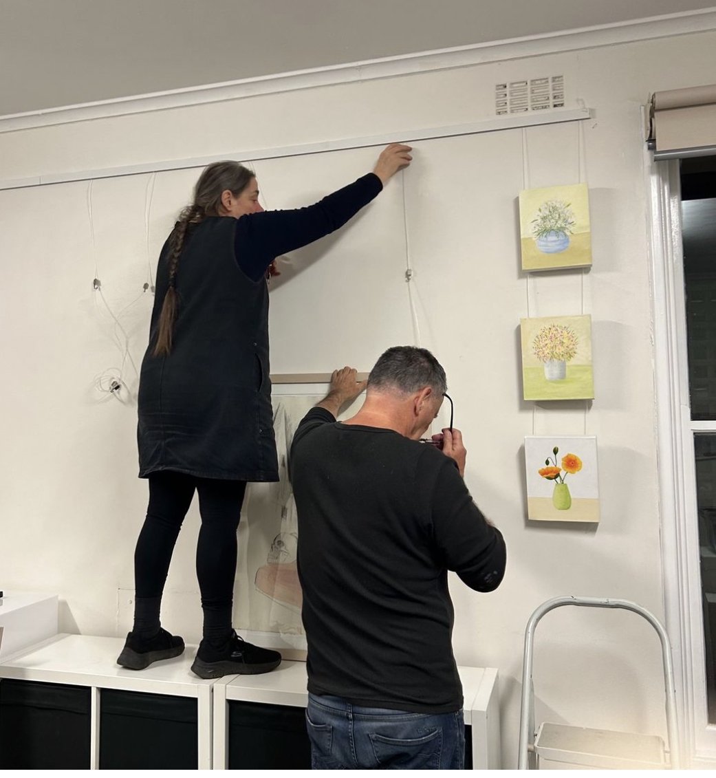 Winter art exhibition