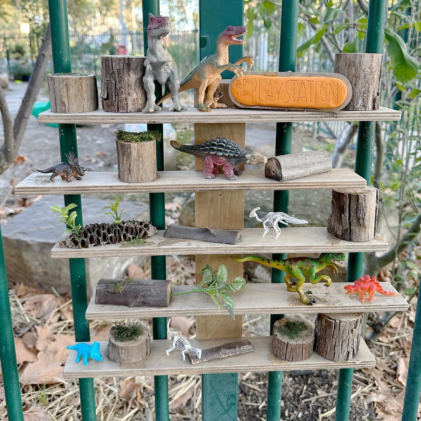 Our PlayStations are back! Come past for play with our frogs on their lilly pads or dinosaurs 🦕 #community #neighbourhoodhouse