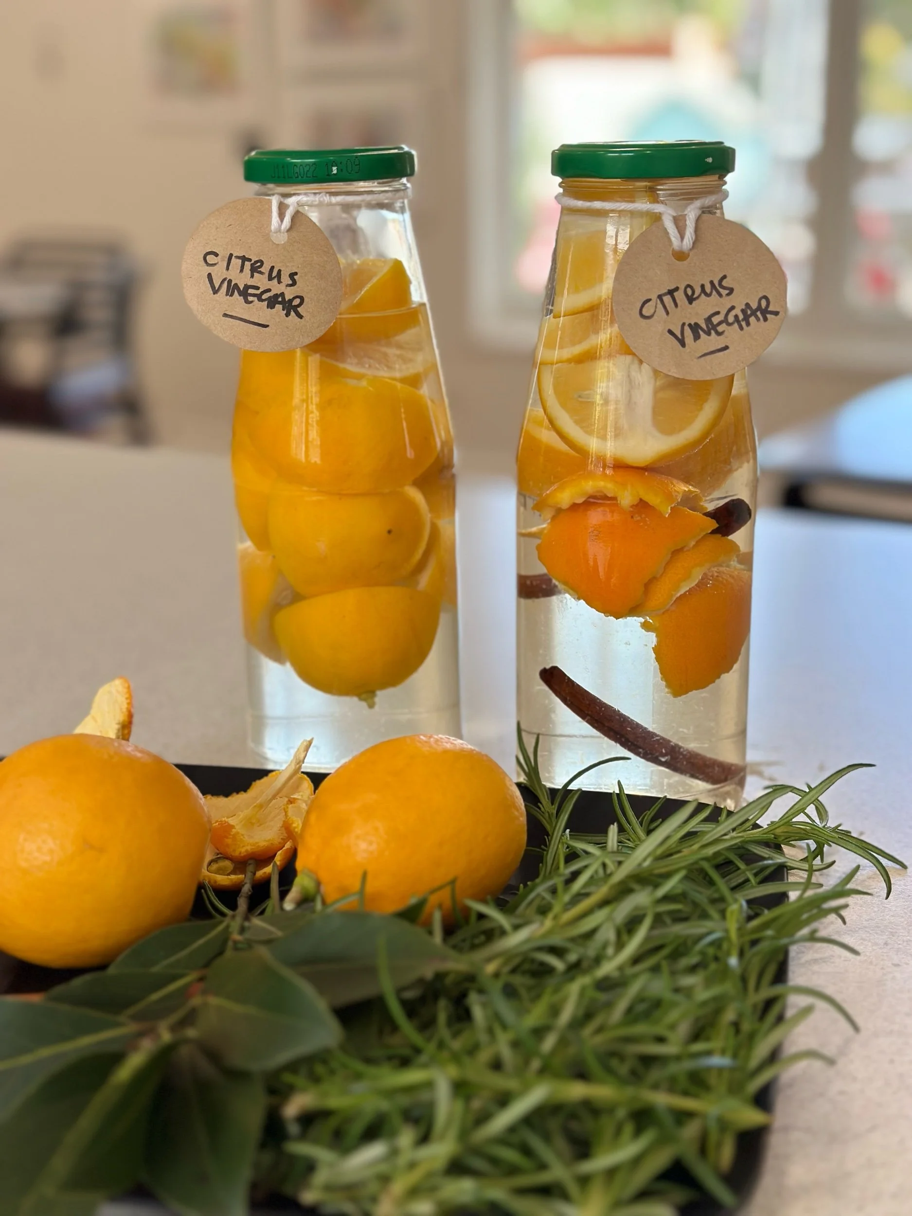 DIY citrus cleaner