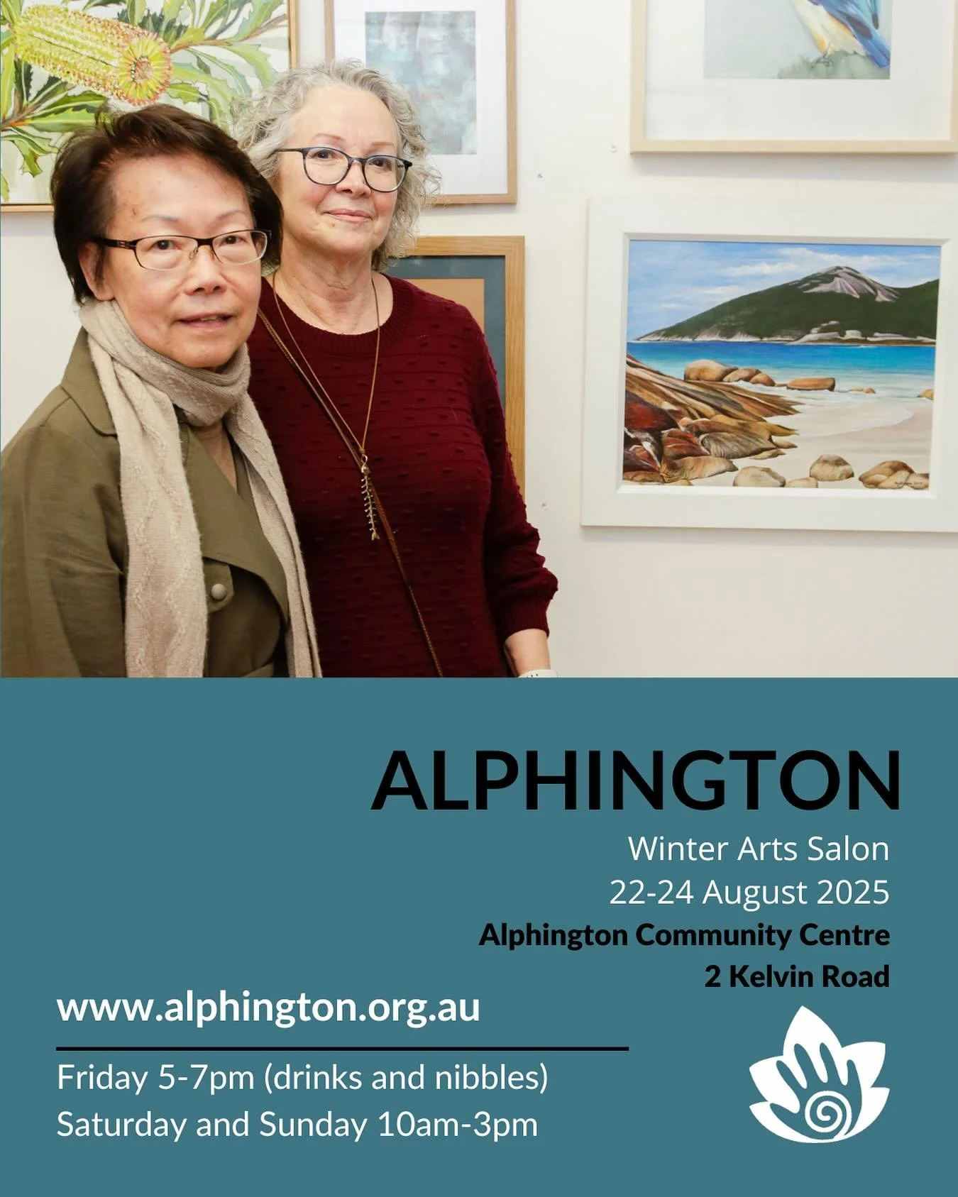 Join us on Friday night from 5-7pm for the opening night. Artists - we need your works delivered by 3pm Thursday! #communityartshow #neighbourhoodhousesvictoria