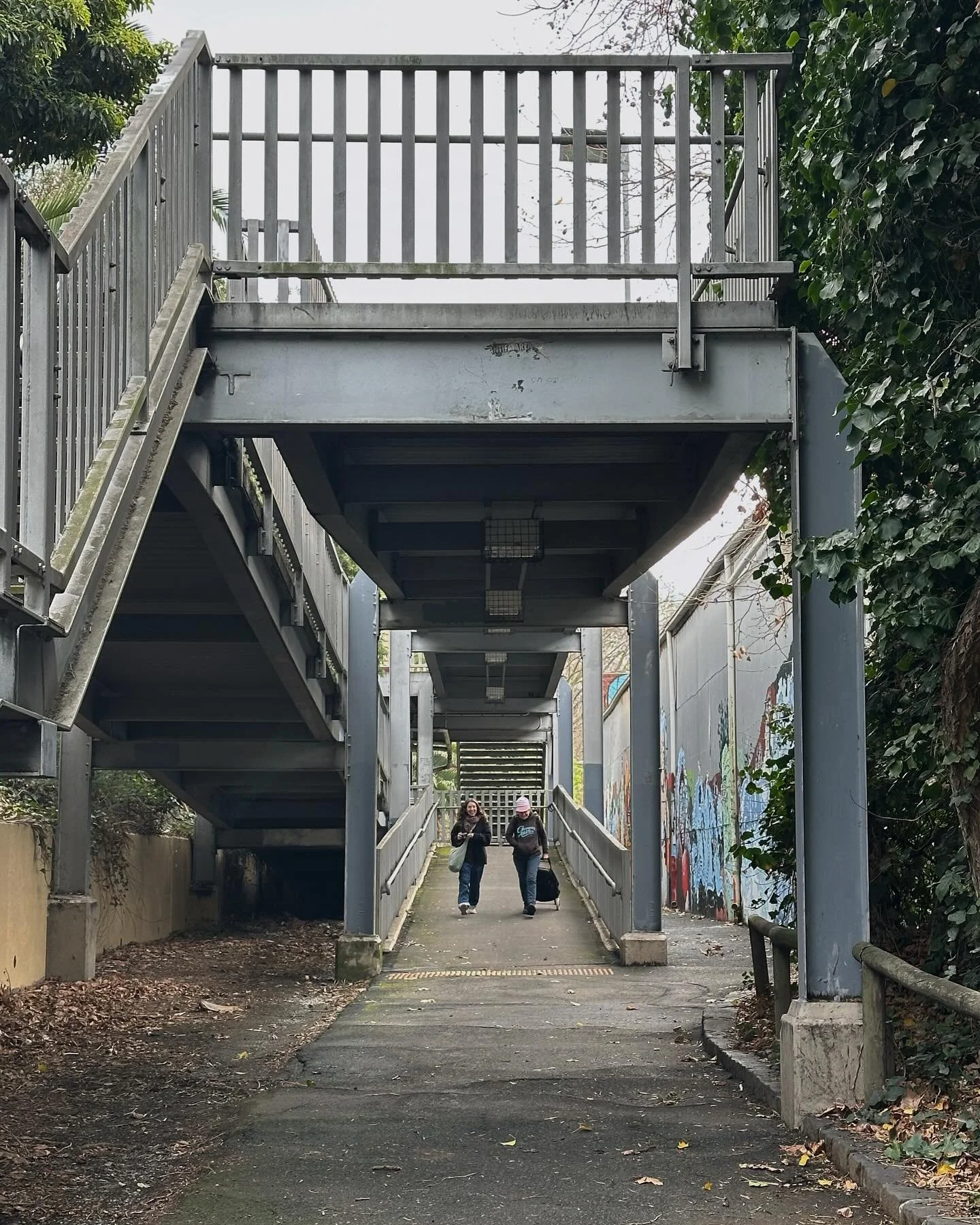 Collingwood station 10.30am. Thanks @communitybankcliftonhill for supporting our sustainable transport and sustainable shopping adventure - we had a great day checking out the op shops in Abbotsford by train today. #opshopping #neighbourhoodhouse #ci