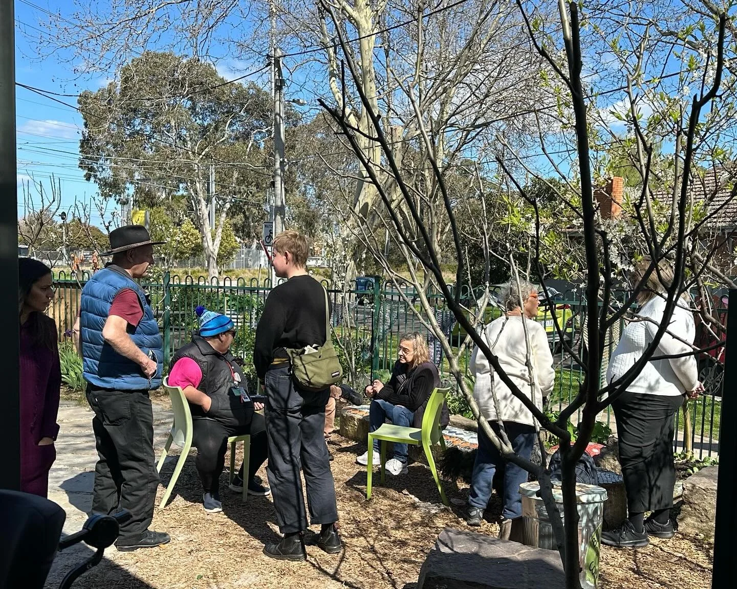 A lovely day outside in the garden yesterday - hello spring! #communitymorning #neighbourhoodhouse