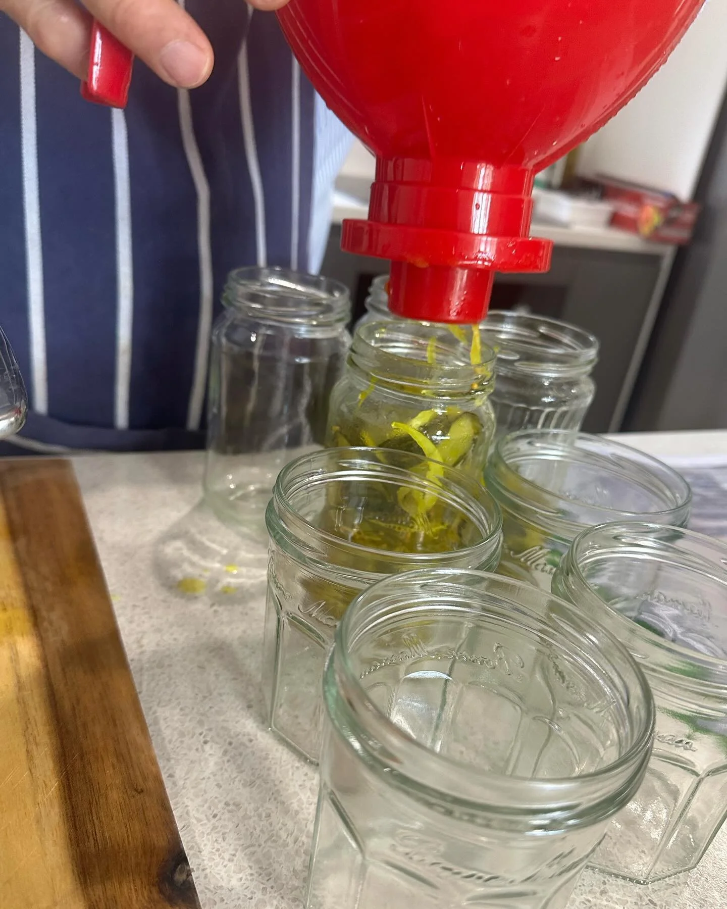 The old faves today … cucumber pickles 🥒 and tomato 🍅 chutney. #preservesgroup #communitycooking #neighbourhoodhouse. We have lots of citrus marmalade here for sale too (it’s really good on toast or as part of a cheese board!). $7. Pro