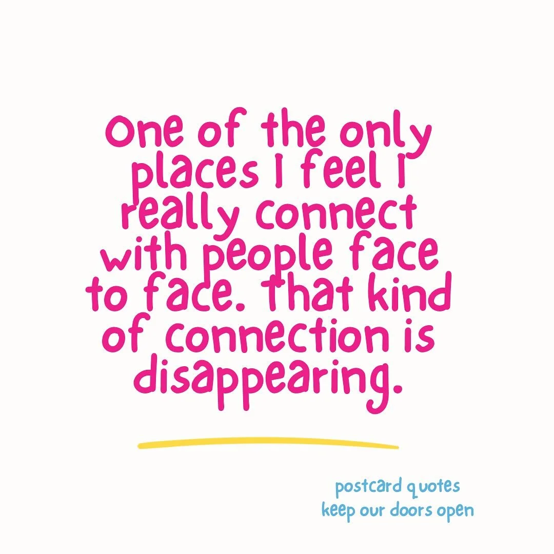 Neighbourhood houses are great places to meet other locals! We&rsquo;re really enjoying reading the lovely feedback people have given on the postcards we are collecting to send to @rosspencemp via @kattheomp as we campaign collectively across the Sta