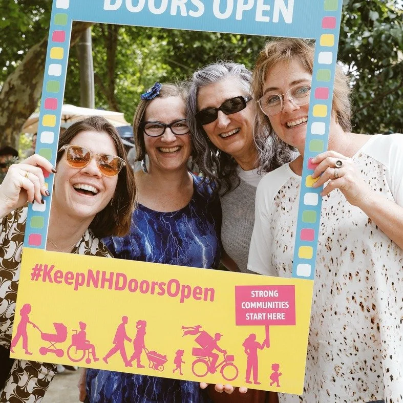 Fabulous to have our Yarra Council colleagues and councillors supporting our campaign @sarah_mckenzie_yarrabend - and supporting our community centre every day. So great to see you all at our Makers Market this weekend! @neighbourhoodhousesvic #yarra