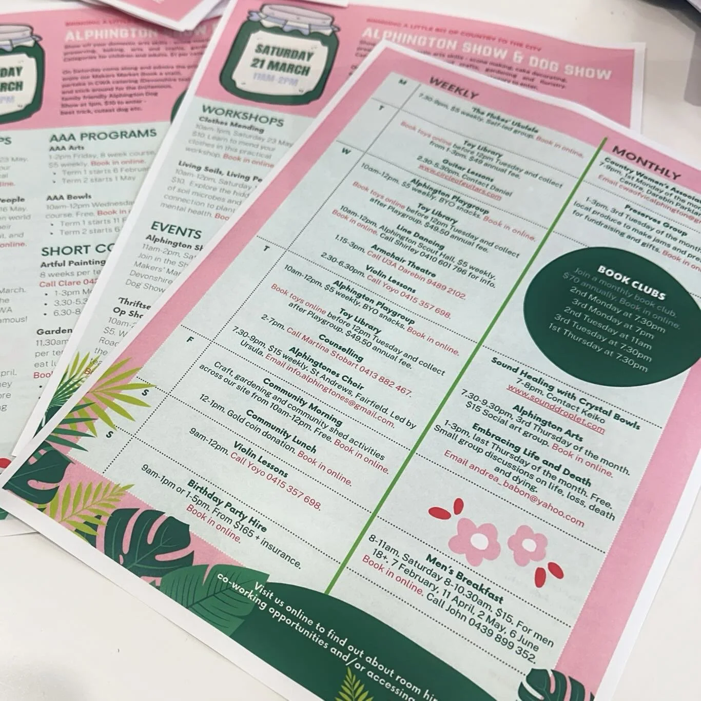 Our new program is out for Semester 1 &hellip;. Fancy it being 2026 already! We&rsquo;re looking forward to a great year ahead. #neighbourhoodhouse