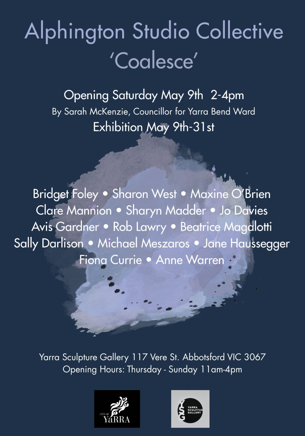 Upcoming Exhibition at Yarra Sculpture Gallery