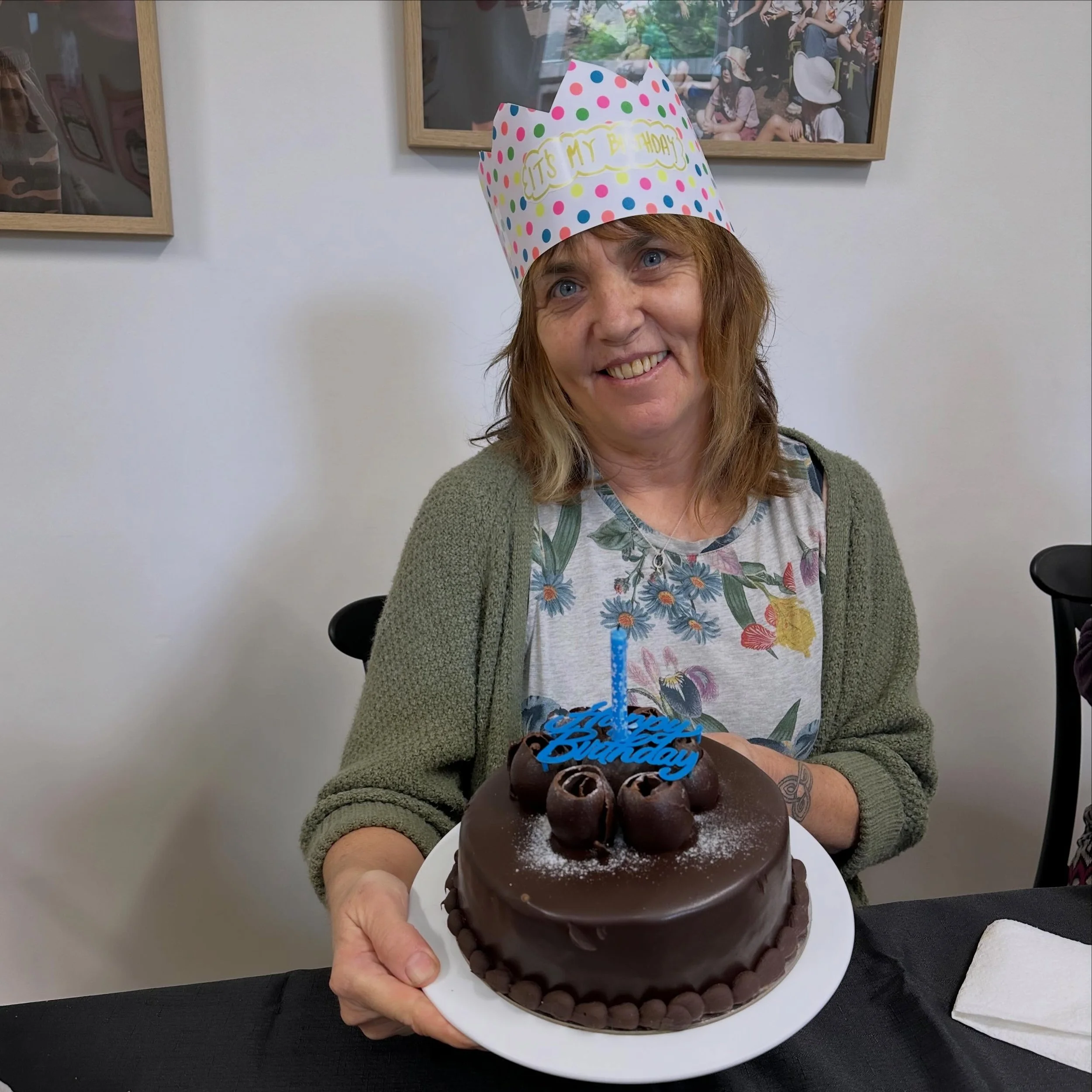 Birthday celebrations at ACC today! #communitylunch #neighbourhoodhouse