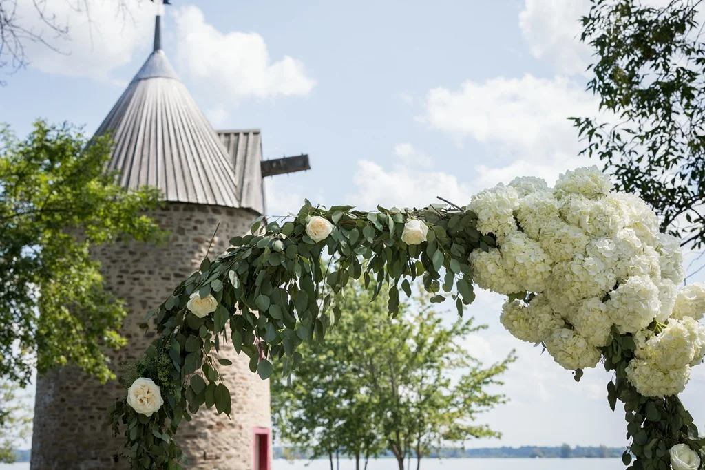 Natural Outdoor Wedding Ceremony Arch Pointe-du-Moulin - Ile Perrot