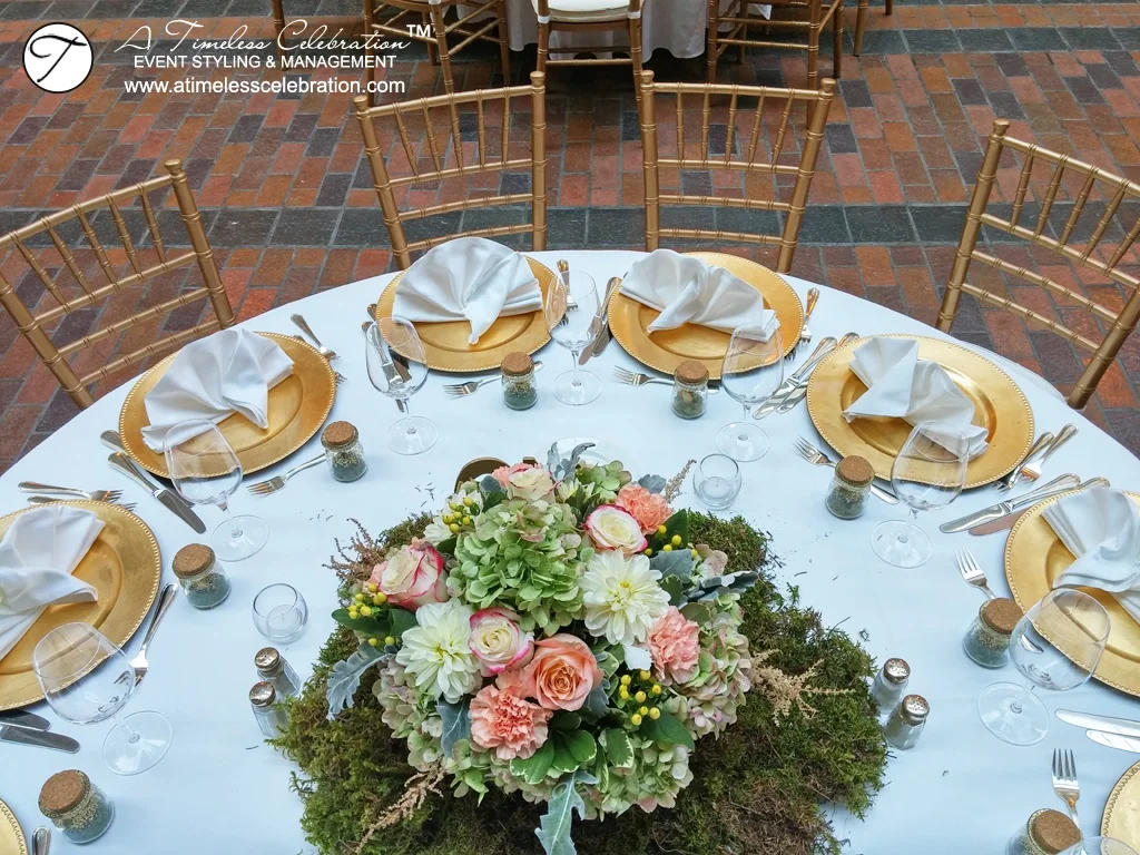 Montreal Enchanted Forest Garden Theme Wedding Flowers Decorations La ruelle des Fortifications InterContinental Hotel