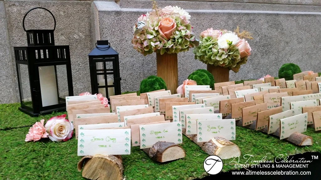 Montreal Enchanted Forest Garden Theme Wedding Flowers Decorations La ruelle des Fortifications InterContinental Hotel